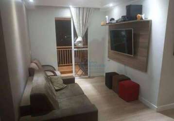 Apartamento com 3 dormitórios à venda, 69 m² por r$ 380.000,00 - cidade jardim cumbica - guarulhos/sp