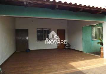 Casa com 2 dormitórios à venda, 190 m² por r$ 340.000,00 - jardim liberdade - itumbiara/go