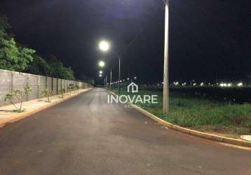 Terreno à venda, 360 m² por r$ 110.000,00 - residencial shimohira - itumbiara/go