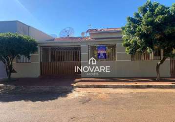 Casa com 3 dormitórios à venda, 270 m² por r$ 400.000,00 - alvorada - araporã/mg