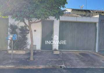 Casa com 3 dormitórios à venda, 120 m² por r$ 270.000,00 - paranaiba - itumbiara/go