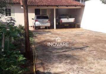 Casa com 3 dormitórios à venda, 150 m² por r$ 260.000,00 - cidade jardim - itumbiara/go