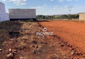 Terreno à venda, 250 m² por r$ 100.000,00 - alto do trindade - itumbiara/go