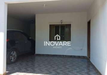 Casa com 3 dormitórios à venda, 210 m² por r$ 350.000 - setor paranaíba - itumbiara/go