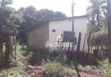 Chácara com 1 dormitório à venda, 5000 m² por r$ 420.000,00 - zona rural - itumbiara/go