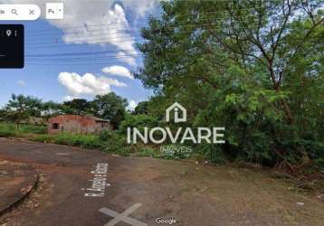 Terreno à venda, 360 m² por r$ 70.000,00 - jardim liberdade - itumbiara/go