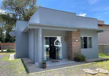 Casa com 2 dormitórios à venda, 66 m² por r$ 250.000,00 - piedade - canoinhas/sc