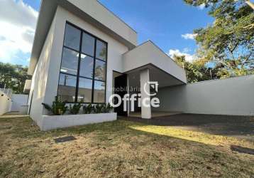 Casa com 3 dormitórios à venda, 186 m² por r$ 890.000,00 - anápolis city - anápolis/go