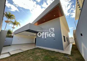 Casa com 3 suítes à venda, 231 m² por r$ 1.200.000 - anápolis city - anápolis/go