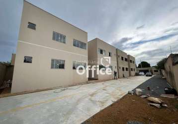 Apartamento com 2 dormitórios à venda, 48 m² por r$ 210.000,00 - vila jaiara - anápolis/go