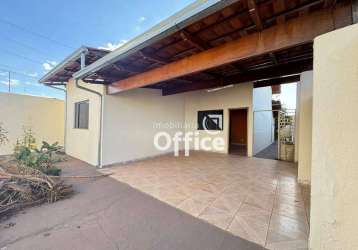 Casa com 3 dormitórios à venda, 177 m² por r$ 415.000,00 - parque brasília 2ª etapa - anápolis/go