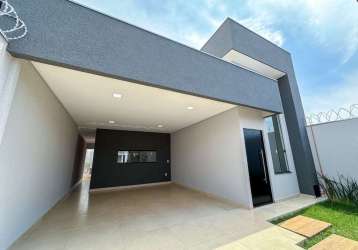 Casa com 3 dormitórios à venda, 140 m² por r$ 650.000,00 - residencial cerejeiras - anápolis/go