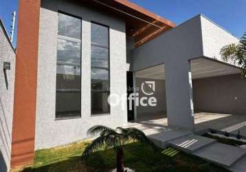 Casa com 3 quartos à venda por r$ 850.000 - loteamento cerejeiras - anápolis/go