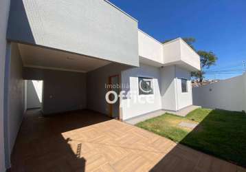 Casa com 2 dormitórios à venda, 130 m² por r$ 350.000,00 - polocentro l - anápolis/go