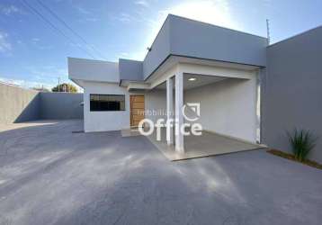 Casa com 3 dormitórios à venda, 105 m² por r$ 360.000,00 - setor residencial jandaia - anápolis/go