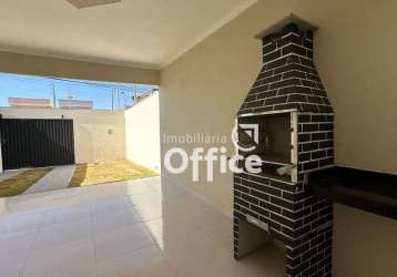 Casa com 3 dormitórios à venda, 105 m² por r$ 270.000,00 - jardim primavera 1ª etapa - anápolis/go