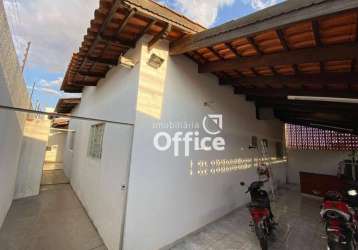 Casa com 2 dormitórios à venda, 130 m² por r$ 340.000,00 - loteamento novo jundiaí - anápolis/go