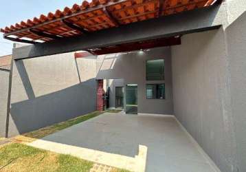 Casa com 3 quartos à venda, 104 m² por r$ 360.000 - flor do cerrado - anápolis/go