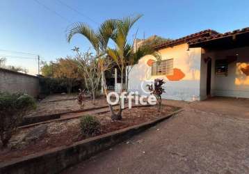 Casa com quintal à venda, 139 m² por r$ 450.000 - vila góis - anápolis/go