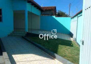 Casa com 3 dormitórios à venda, 200 m² por r$ 600.000,00 - anápolis city - anápolis/go