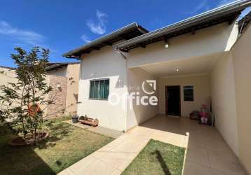 Casa com 3 dormitórios para alugar, 126 m² por r$ 2.200,00/mês - parque brasília 2ª etapa - anápolis/go