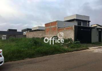 Terreno à venda, 360 m² por r$ 275.000 - anápolis city - anápolis/go