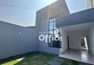 Casa com 3 dormitórios à venda, 110 m² por r$ 400.000,00 - parque brasília 2ª etapa - anápolis/go