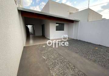 Casa com 3 quartos à venda, 98 m² por r$ 290.000 - residencial vida nova - anápolis/go