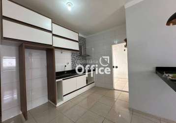 Casa com 3 dormitórios à venda, 100 m² por r$ 300.000,00 - residencial rio jordão - anápolis/go