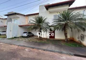 Sobrado com 3 dormitórios à venda, 123 m² por r$ 450.000,00 - vila são josé - anápolis/go