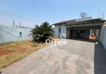 Casa com 3 dormitórios à venda, 140 m² por r$ 420.000,00 - lourdes - anápolis/go