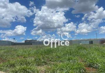 Terreno à venda, por r$ 165.000 - residencial campos do jordão - anápolis/go