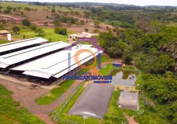 Fazenda leiteira com 112 ha formada no triangulo mineiro-mg