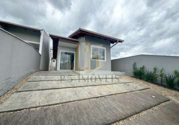 Casa no bairro estrada das areias em indaial com 3 dormitórios (1 suíte)