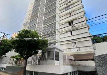 Apartamento para venda em salvador, barra, 4 dormitórios, 1 suíte, 2 banheiros, 3 vagas