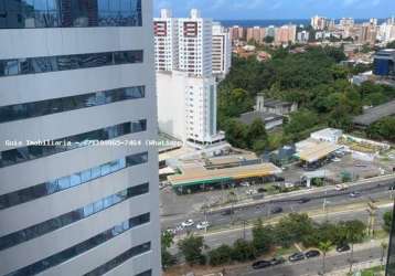 Apartamento para venda em salvador, caminho das arvores, 1 dormitório, 1 suíte, 1 banheiro, 1 vaga