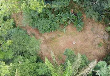 Terreno para chácara com ótima vista para as montanhas agua de nascente e ar puro