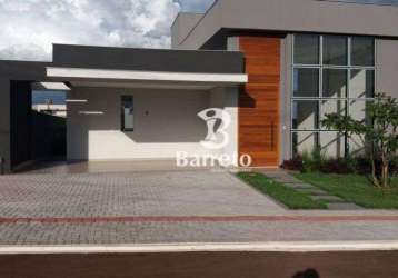 Casa à venda, 153 m² por r$ 799.000,00 - condomínio santa regina - londrina/pr