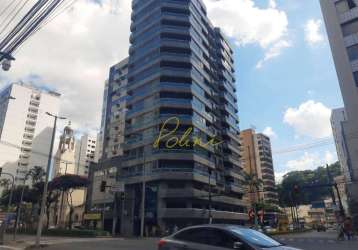 Apartamento com 4 dormitórios à venda, 300 m² por r$ 1.395.000,00 - centro - juiz de fora/mg