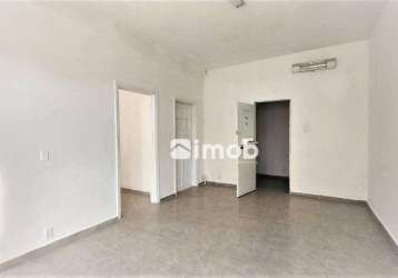 Sala para alugar, 52 m² por r$ 2.500,00/mês - centro - santos/sp