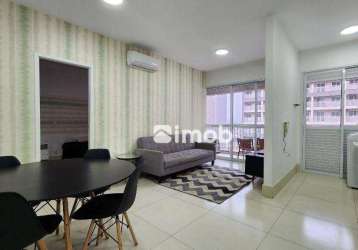 Apartamento com 1 dormitório à venda, 50 m² por r$ 350.000,00 - vila matias - santos/sp