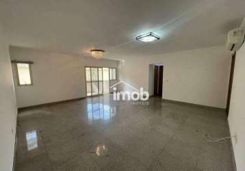 Apartamento com 4 dormitórios para alugar, 178 m²  - gonzaga - santos/sp