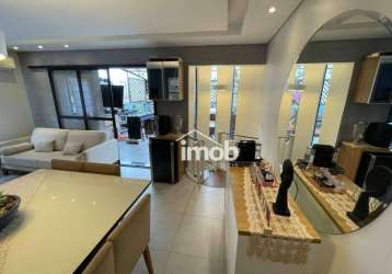 Cobertura à venda, 204 m² por r$ 805.000,00 - marapé - santos/sp