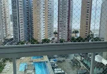 Apartamento com 3 dormitórios para alugar, 101 m² - josé menino - santos/sp