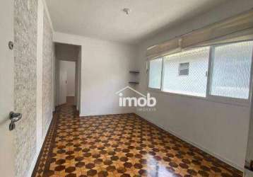 Apartamento com 3 dormitórios à venda, 78 m² por r$ 380.000,00 - embaré - santos/sp