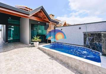 Casa com 2 dormitórios à venda, 75 m² por r$ 399.000,00 - jardim ribamar - peruíbe/sp