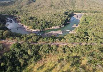 Fazenda à beira do rio corumbá em luziânia, go - dupla aptidão