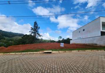 Terreno em condomínio fechado à venda na rua mário crispim, bosque do imperador, juiz de fora, 722 m2 por r$ 280.000