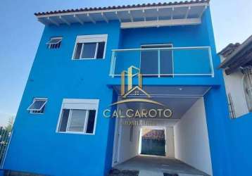 Casa com 3 dormitórios à venda, 196 m² por r$ 410.000,00 - jardim algarve - alvorada/rs