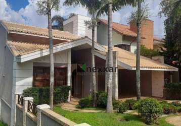 Casa com 3 dormitórios para alugar, 235 m² por r$ 11.390,00/mês - condomínio residencial camburi - valinhos/sp